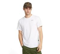 G-STAR Camiseta Slim Base para Hombre, Blanco (white D19070-C723-110), S