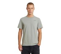 G-STAR Camiseta Slim Base para Hombre, Gris (wild dove D19070-C723-G283), S