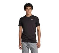 G-Star Camiseta Slim Base para hombre, Negro (dk black), D19070-C723-6484, Talla S