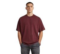 G-STAR Camiseta Washed Boxy para Hombre, Rojo (port red smokey gd D26860-C756-H808), L