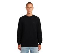 G-STAR Cárdigan con estructura de nido de abeja para Hombre, Negro (dk black D27106-D631-6484), XL