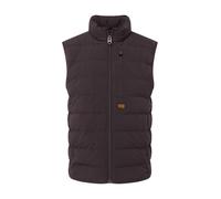 G-STAR Chaleco 'Foundation' marrón / negro, Talla XXL