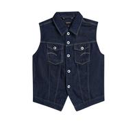G-star - Chaleco Pitched Hem Slim - Jackets - Mujer - Azul - S -