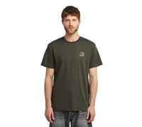 G-STAR Chest Logo R T Camiseta, Gris Asfalt D26821-d976-995, S Hombres