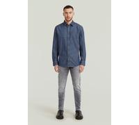 M Camisa Clean Slim - Azul oscuro - Hombre
