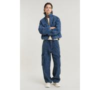 G-Star Cocoon Pants Jeans Faded Indigo Shield Talla: W25L32 | Pantalones Cargo Outlet | Mujer | Azul
