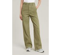 G-Star Deck 2.0 High Loose Chino Green Talla: W29L32 | Chinos Outlet | Mujer | Verde