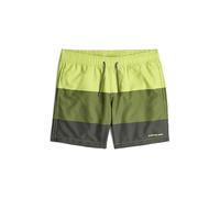 G-STAR Dirik Swimshort Swim Trunks, Multicolor Bright Chartreuse Color Block D26203-c331-h191, L Hombres