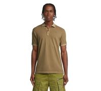 G-STAR Dunda Overdyed Slim Polo, Beige (Safari GD D11595-d756-c805), L Hombres