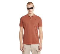 G-STAR Dunda Overdyed Slim Polo, Rojo Etruscan Red GD D11595-d756-h034, M Hombres