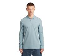 G-STAR Dunda Slim Polo LS, Azul (Ash Blue D27683-5864-5304), M Hombres