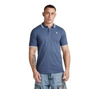 G-Star Para Hombre Polo Dunda Slim Stripe , Azul (vintage indigo D17127-5864-G278), XS