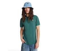 G-STAR Dunda Slim Stripe Polo para Hombre, Verde (Blue Spruce D17127-5864-g282), S