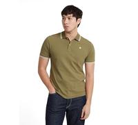 G-STAR Para Hombre Polo Dunda Slim Stripe, Verde (ensis Green D17127-5864-6057), XXL