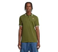 G-STAR Dunda Slim Stripe Polo para Hombre, Verde (Mayfly D17127-5864-G985), XL