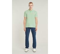 G-Star Dunda Slim Stripe Polo S/s Birds Egg Green Talla: M | Camisas Casuales Outlet | Hombre | Verde