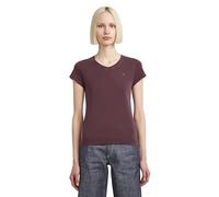 G-STAR Eyben Slim V-Neck Top 2.0 Camiseta, Rojo Maroon GD D24533-b059-h731, XXL Mujeres