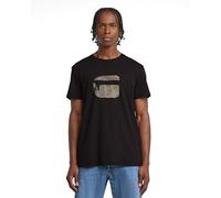 G-STAR Finger Print Burger R T Camiseta, Negro Dk Black D26041-c506-6484, XXL Hombres