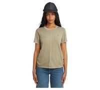 G-STAR Front Seam Top Camiseta, Beige Light Toggee GD D24499-b059-h037, M Mujeres