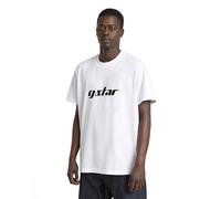 G-STAR Graphic Script Loose, Blanco White D25683-c336-110, S