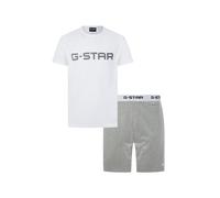 G-Star Grit Sleepwear Bright White/grey Marl Talla: L | Pantalones Cortos Outlet | Hombre | Blanco