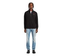 G-Star Half Zip Sweater Label Badge Black Talla: M | Jerséis Outlet | Hombre | Negro