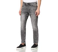 G-Star, Hombre, Jeans, Triple A Straight, Burten black stretch denim, W32 L30