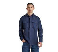 G-Star Hombre Marine Slim Long Sleeve Shirt