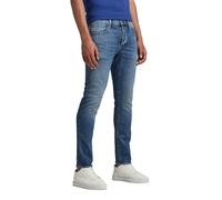 G-Star, Hombre, Vaqueros, 3301 Slim, Burten Stretch Denim, Azul W28 L32