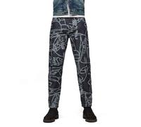 G-Star, Hombre, Vaqueros, Scutar 3D Slim Tapered, Azul Charcoal Line, W29 L32