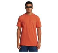 M Camiseta Washed Pocket - Rojo - Hombre