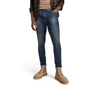 G-Star Para Hombre Jeans D-Staq 3D Slim, Azul (antique forest blue D05385-D188-D355), 33W / 34L