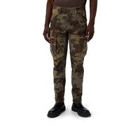 G-STAR Hombres Rovic Zip 3D Regular Tapered Pants, Multicolor Vintage Dust Turf Forest Camo D02190-e081-h585, 31W / 32L