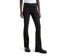 G-STAR Jeans 3301 Flare para Mujer, Azul (Worn in Black Vortex D21290-A634-G730), 33W / 34L
