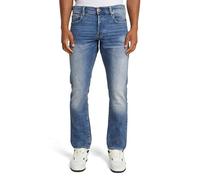 G-STAR Jeans 3301 Regular Tapered para Hombre, Azul (worn in azure 51003-B631-A795), 33W / 32L