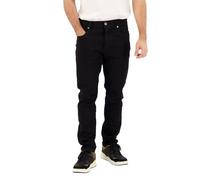 G-STAR Jeans 3301 Slim para Hombre, Negro (pitch black 51001-B964-A810), 33W / 34L
