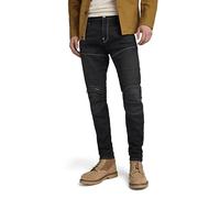 G-STAR Jeans Ajustados 5620 con Cremallera 3D para Hombre, Negro Envejecido Oscuro, 34W x 30L