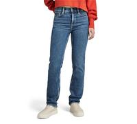 G-STAR Jeans Strace Straight para Mujer, Azul (antique faded orinoco blue D23951-C052-G118), 28W / 28L