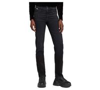 G-STAR Jeans Strace Straight Vaqueros, Azul (Worn In Black Vortex D23951-a634-g730), 26W / 28L Mujer