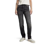 G-STAR Jeans Strace Straight Vaqueros, Negro (Worn In Black Moon D23951-d431-g108), 24W / 30L Mujer