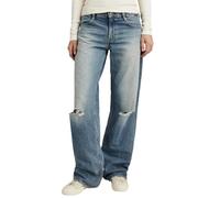 G-STAR Jeans Judee Loose Low Waist Vaqueros, Azul (Antique Faded Blue Agave Ripped D22889-d436-g130), 27W / 28L Mujer