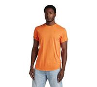 G-STAR Para Hombre Lash Overdeyed T-Shirt, Naranja (Orange GD D16396-2653-G387), XS