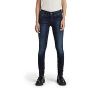 G-STAR Lynn Mid Waist Skinny Jeans Mujer, Azul (Medium Aged 60885-6131-071), 26W / 32L
