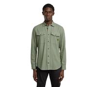 G-Star Marine Slim Long Sleeve Shirt Camisetas Hombre (Pack de 1)