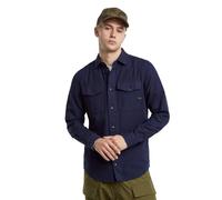 G-STAR Marine Slim Long Sleeve Shirt, Camisetas para Hombre, Azul (Sartho Blue GD D24963-D454-B597), S