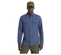 G-STAR Marine Slim Long Sleeve Shirt, Camisetas para Hombre, Azul (Vintage Indigo GD D24963-D454-G305), XS