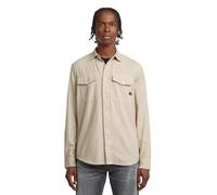 G-STAR Marine Slim Long Sleeve Shirt Camiseta, Beige (Dk Brick GD D24963-d454-d848), L Hombres