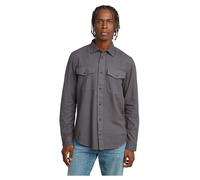 G-STAR Marine Slim Long Sleeve Shirt, Camisetas para Hombre, Gris (GS Grey GD D24963-D454-C496), XXL