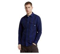 G-STAR Marine Slim Long Sleeve Shirt, Camisetas para Hombre, Multicolor (Dk Black Shadow Stripe D24963-d744-g712), M