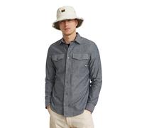 G-STAR Camisa Marine Slim, Camisetas para Hombre, Multicolor (Salute/Milk D24963-d123-d851), M